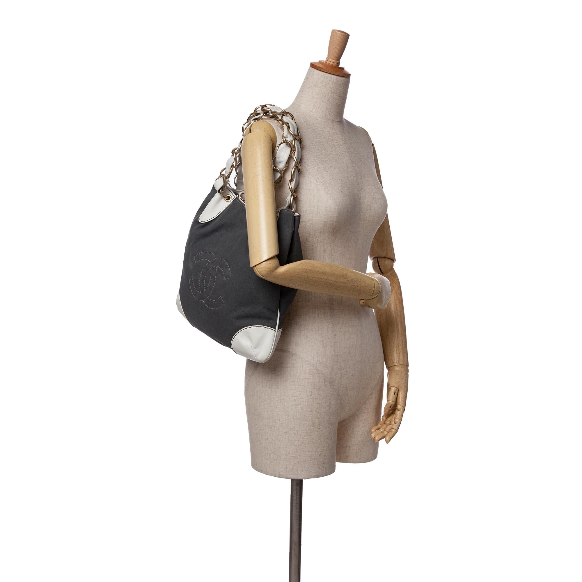 Chanel CC Canvas Olsen Tote
