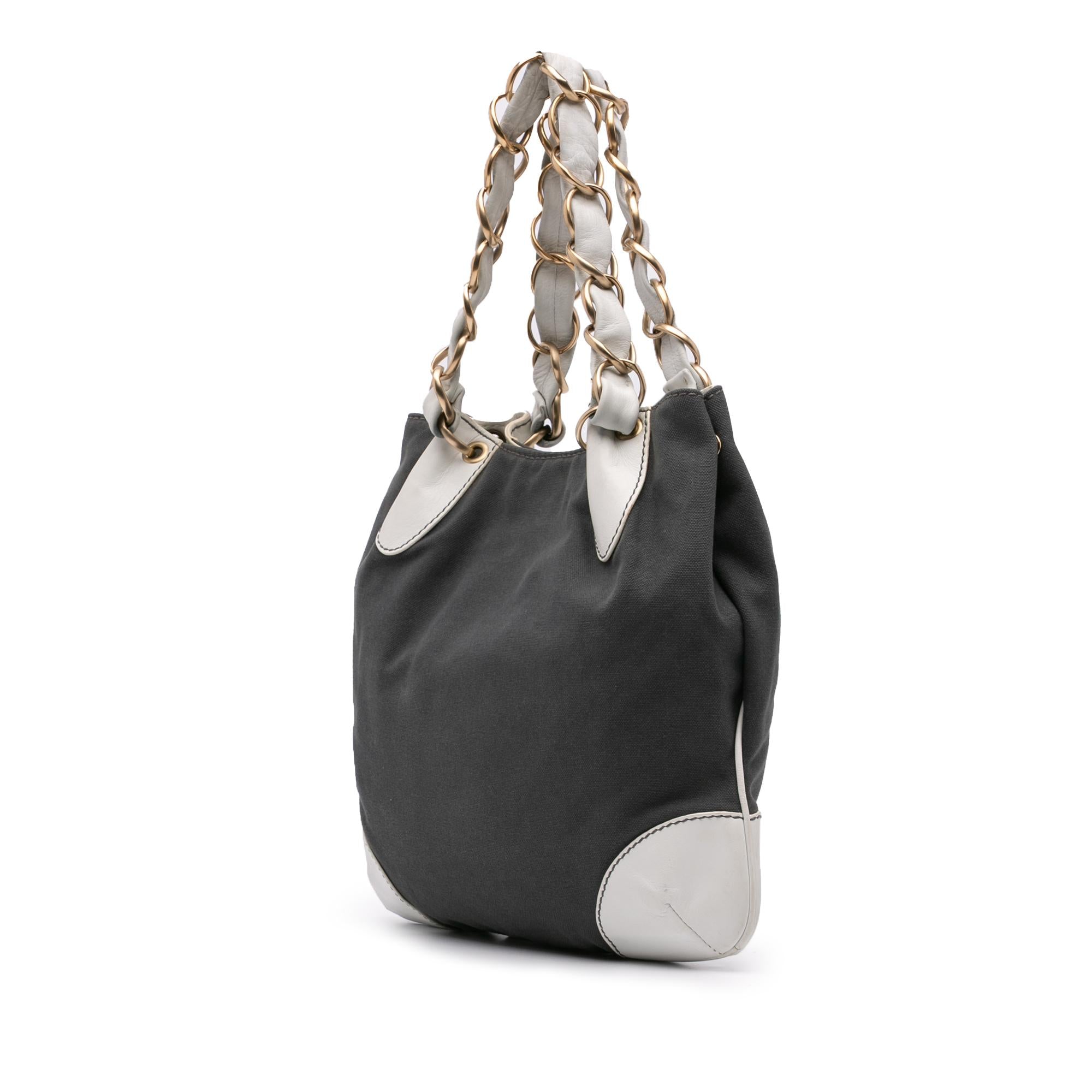 Chanel CC Canvas Olsen Tote