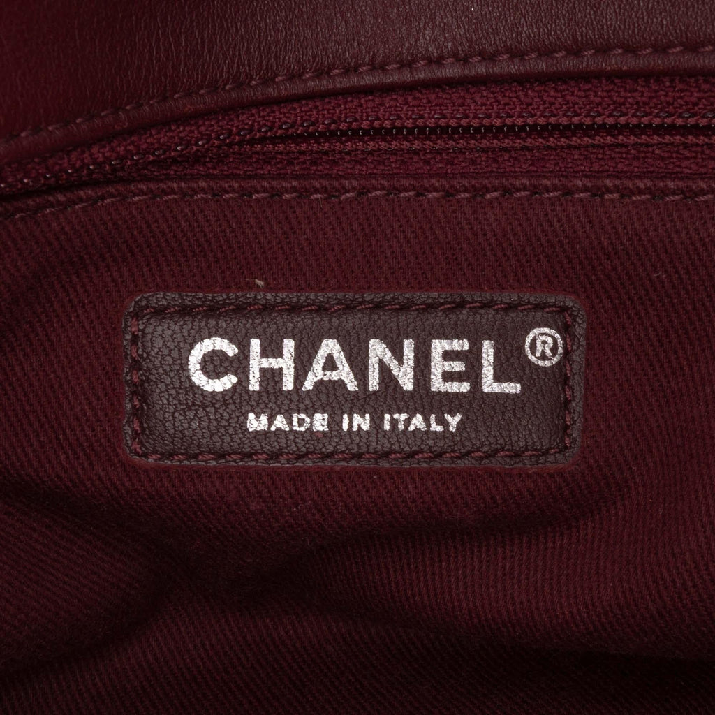 Chanel CC Canvas Stripe Flap