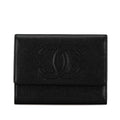 Chanel CC Caviar Bifold Wallet (SHG-o2VjHL)