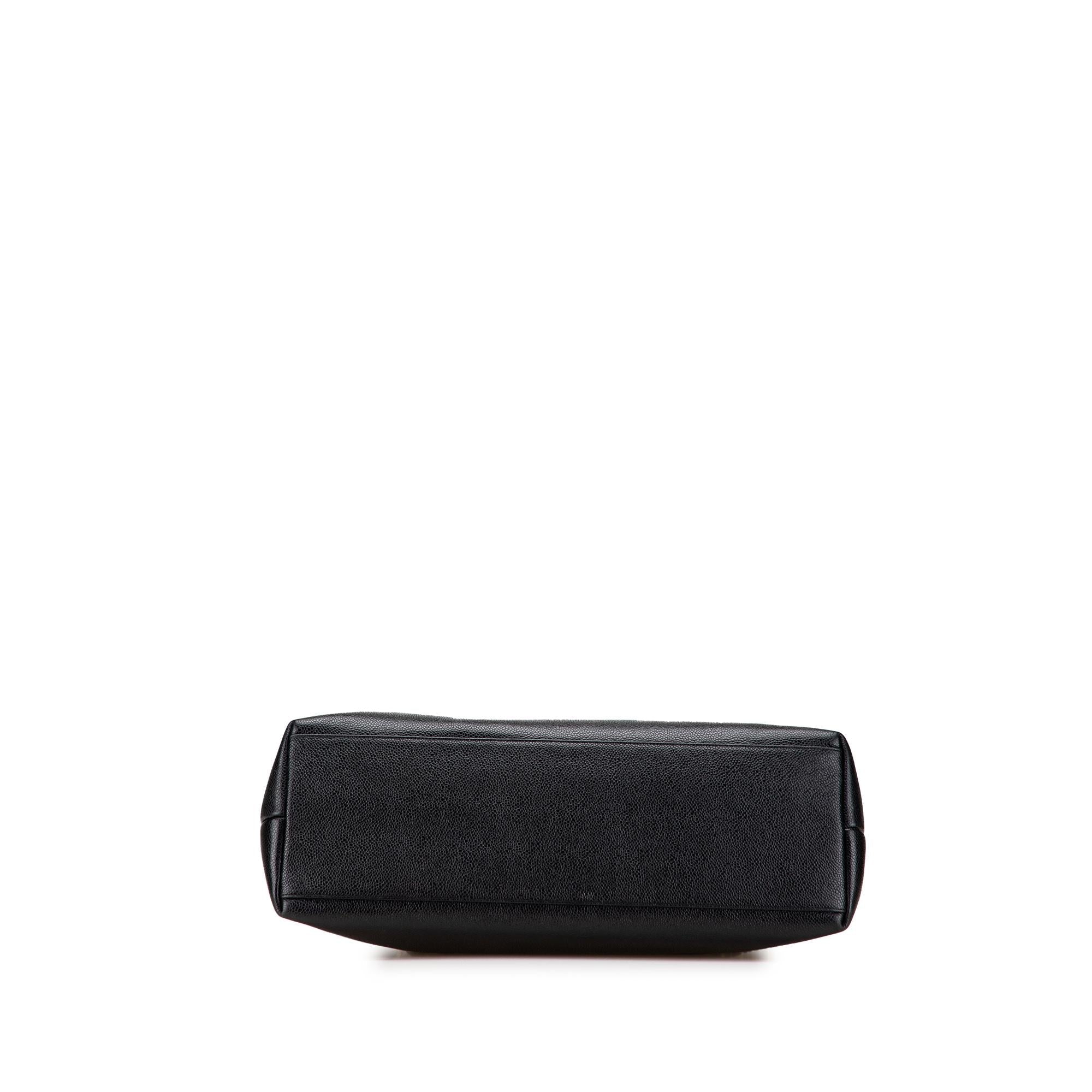 Chanel CC Caviar Chain Tote