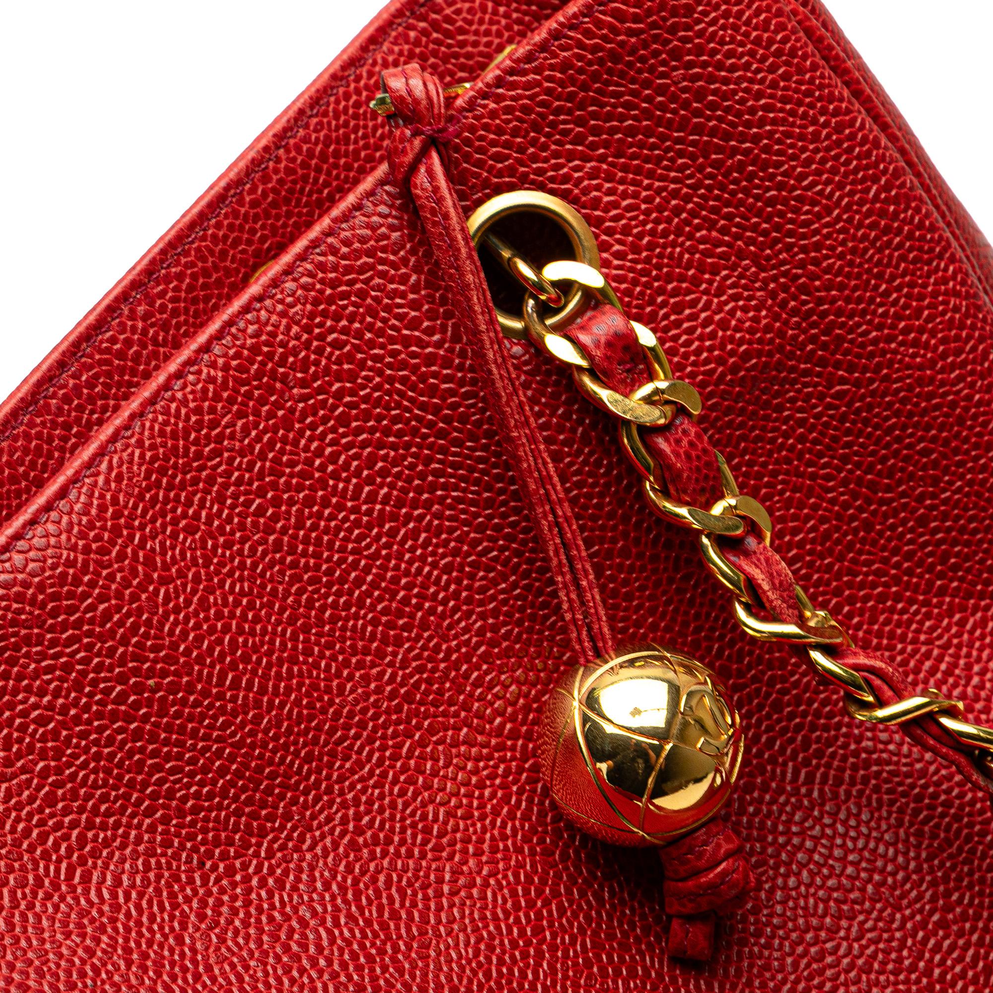 Chanel CC Caviar Chain Tote