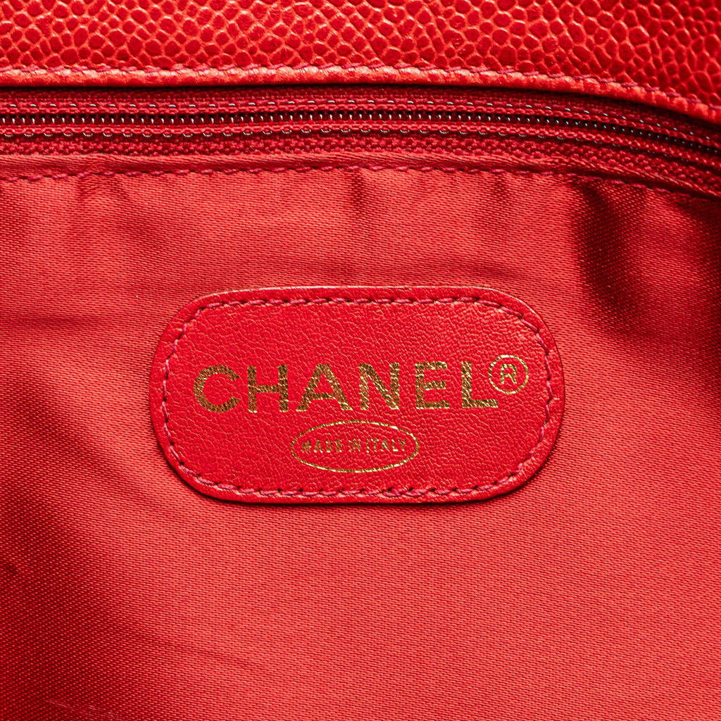 Chanel CC Caviar Chain Tote