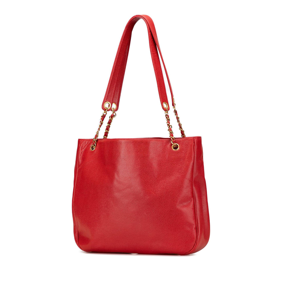 Chanel CC Caviar Chain Tote