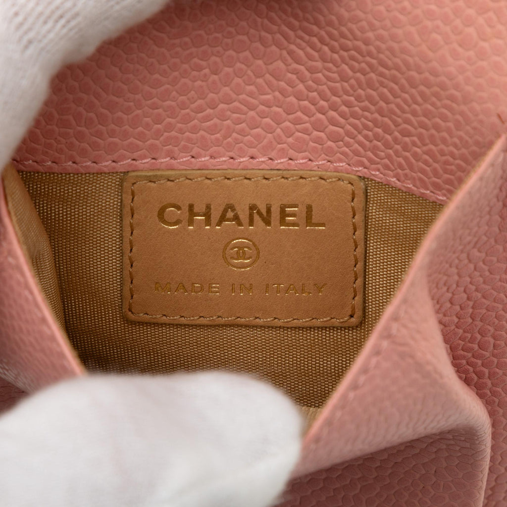 Chanel CC Caviar Cigarette Case