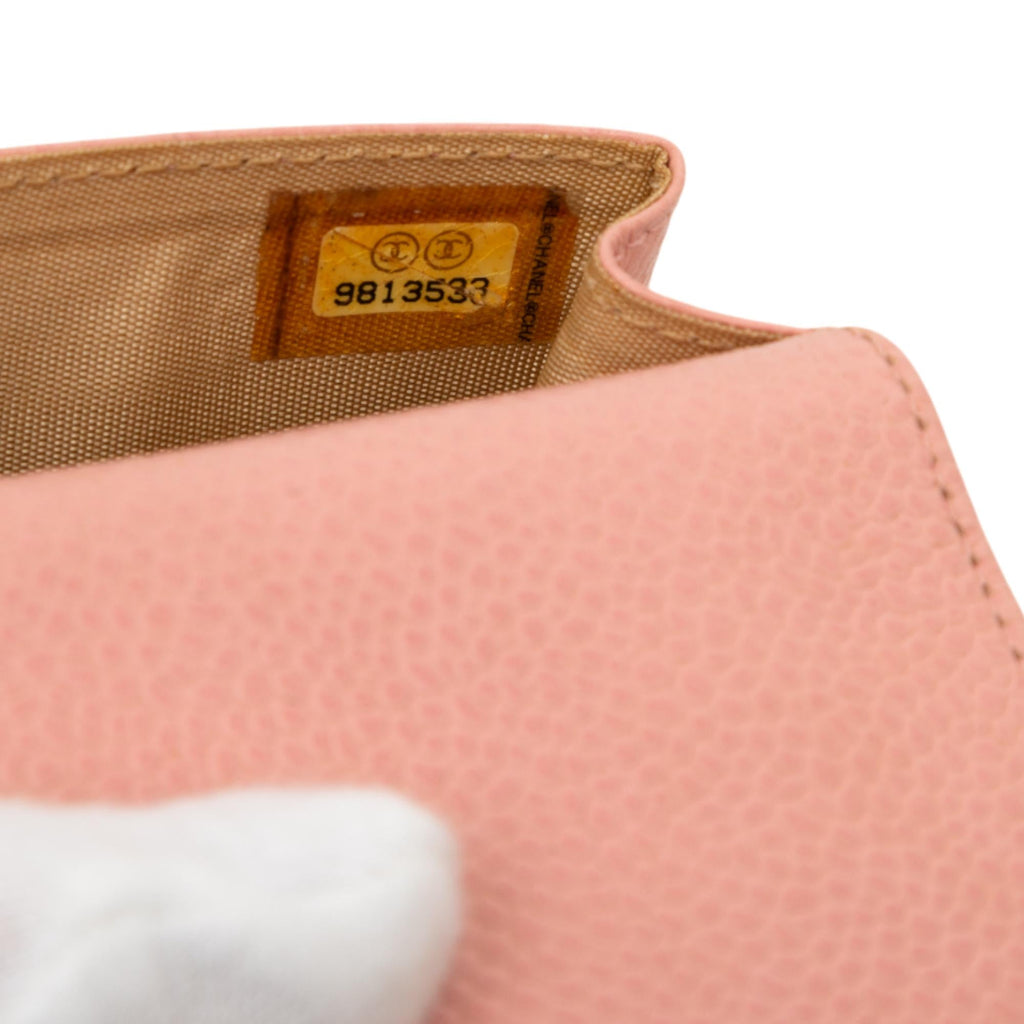 Chanel CC Caviar Cigarette Case