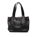 Chanel CC Caviar Drawstring Tote