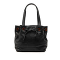 Chanel CC Caviar Drawstring Tote