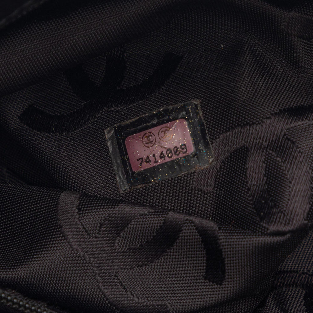 Chanel CC Caviar Drawstring Tote