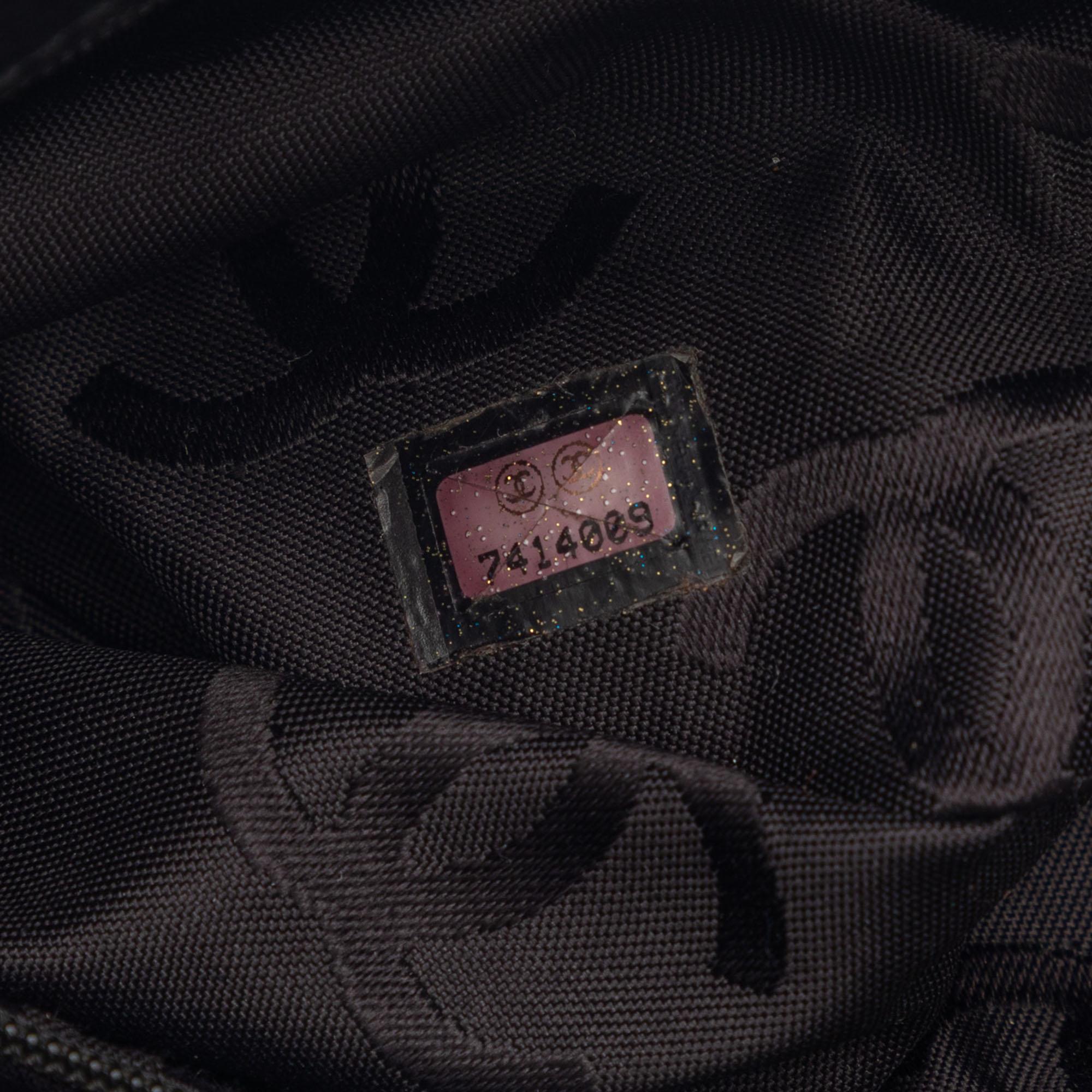 Chanel CC Caviar Drawstring Tote