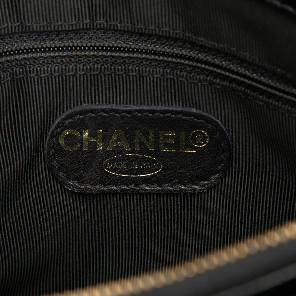 Chanel CC Caviar Front Pocket Shoulder Bag