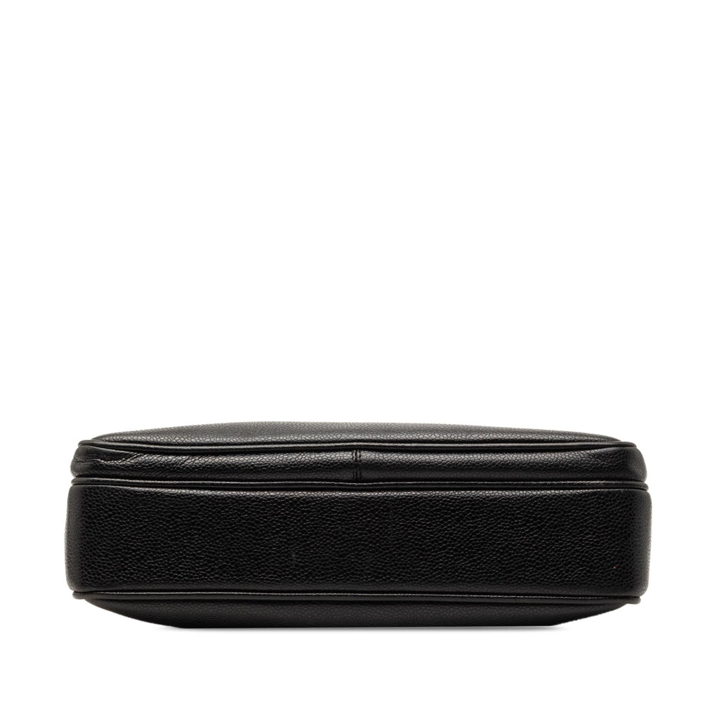 Chanel CC Caviar Front Pocket Shoulder Bag