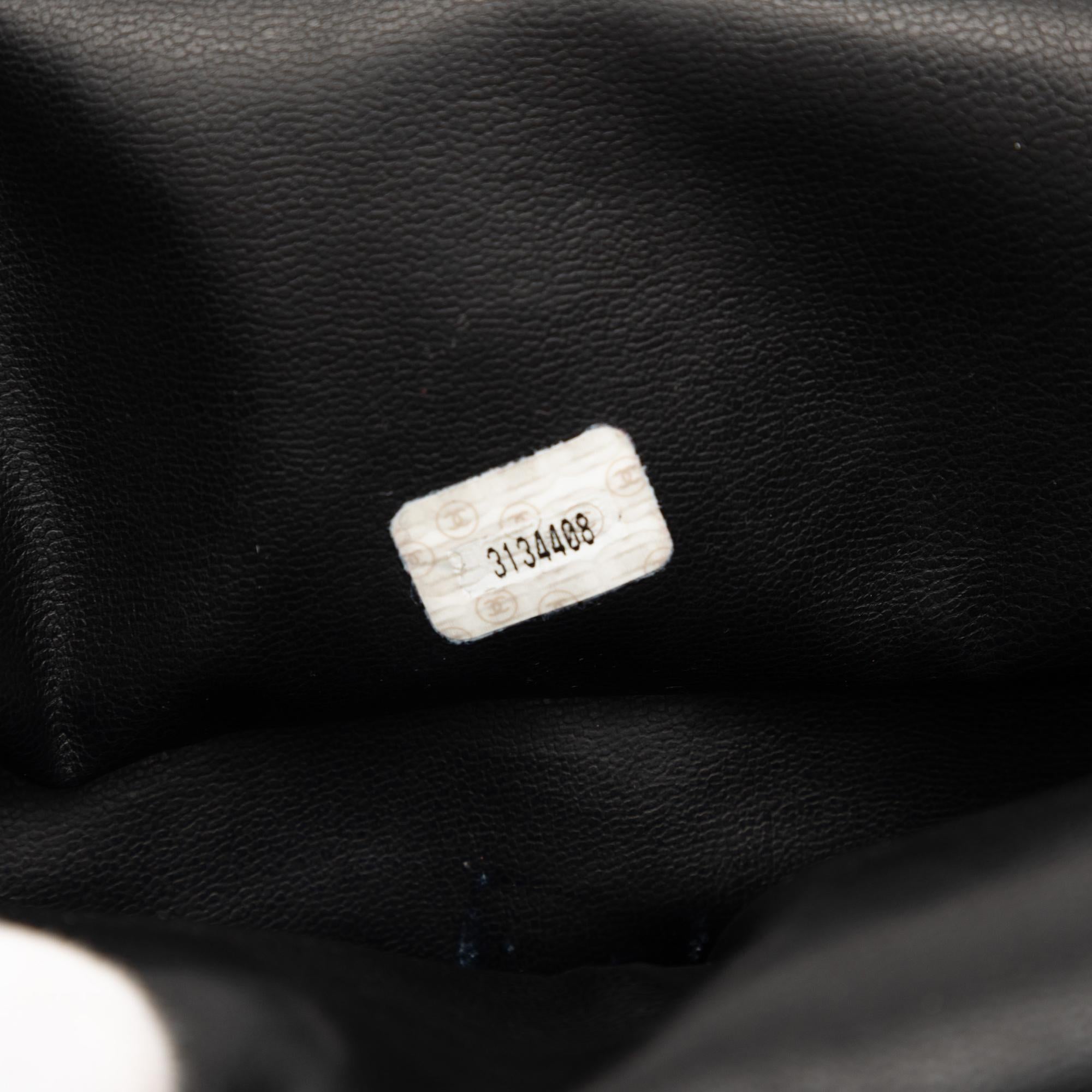 Chanel CC Caviar Front Pocket Shoulder Bag