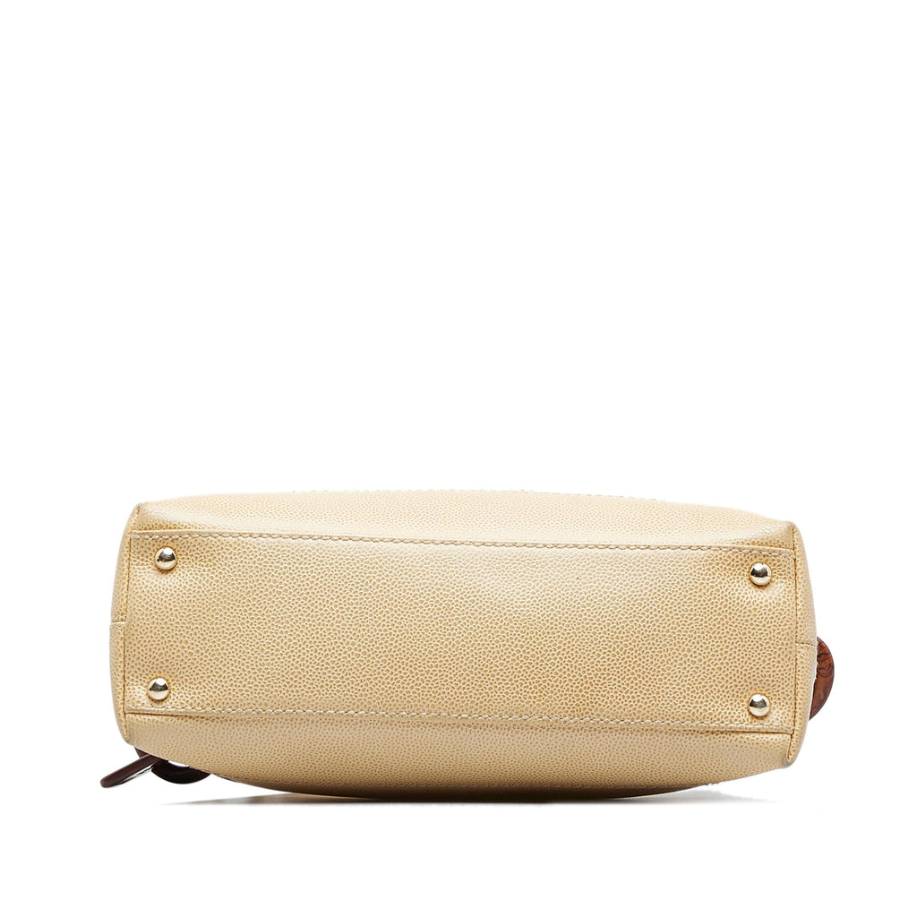 Chanel CC Caviar Handbag (SHG-0GCUFV)