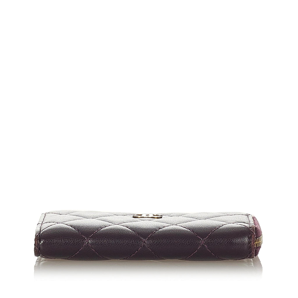 Chanel CC Caviar Leather Coin Pouch (SHG-23409)