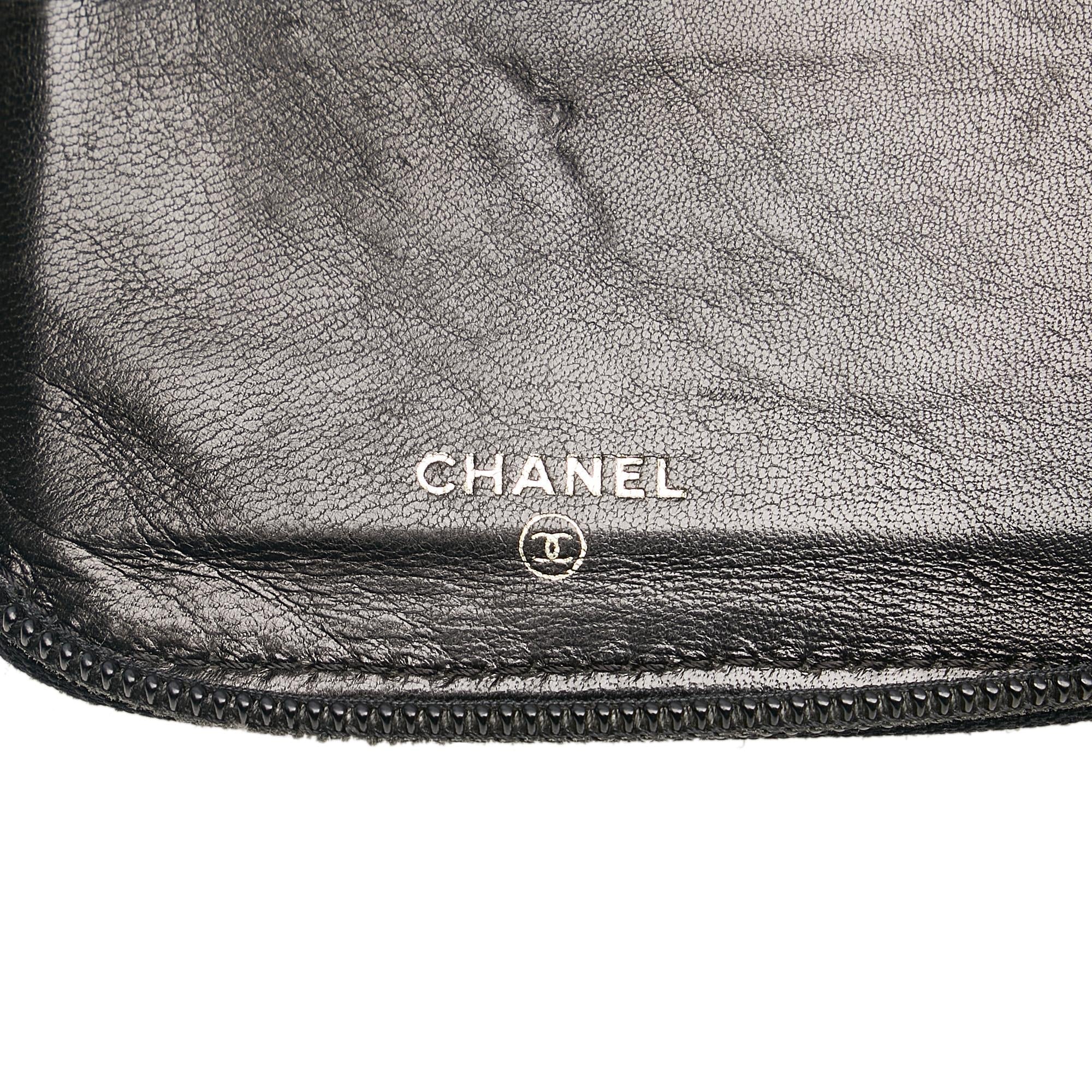 Chanel CC Caviar Leather Coin Pouch (SHG-34259)