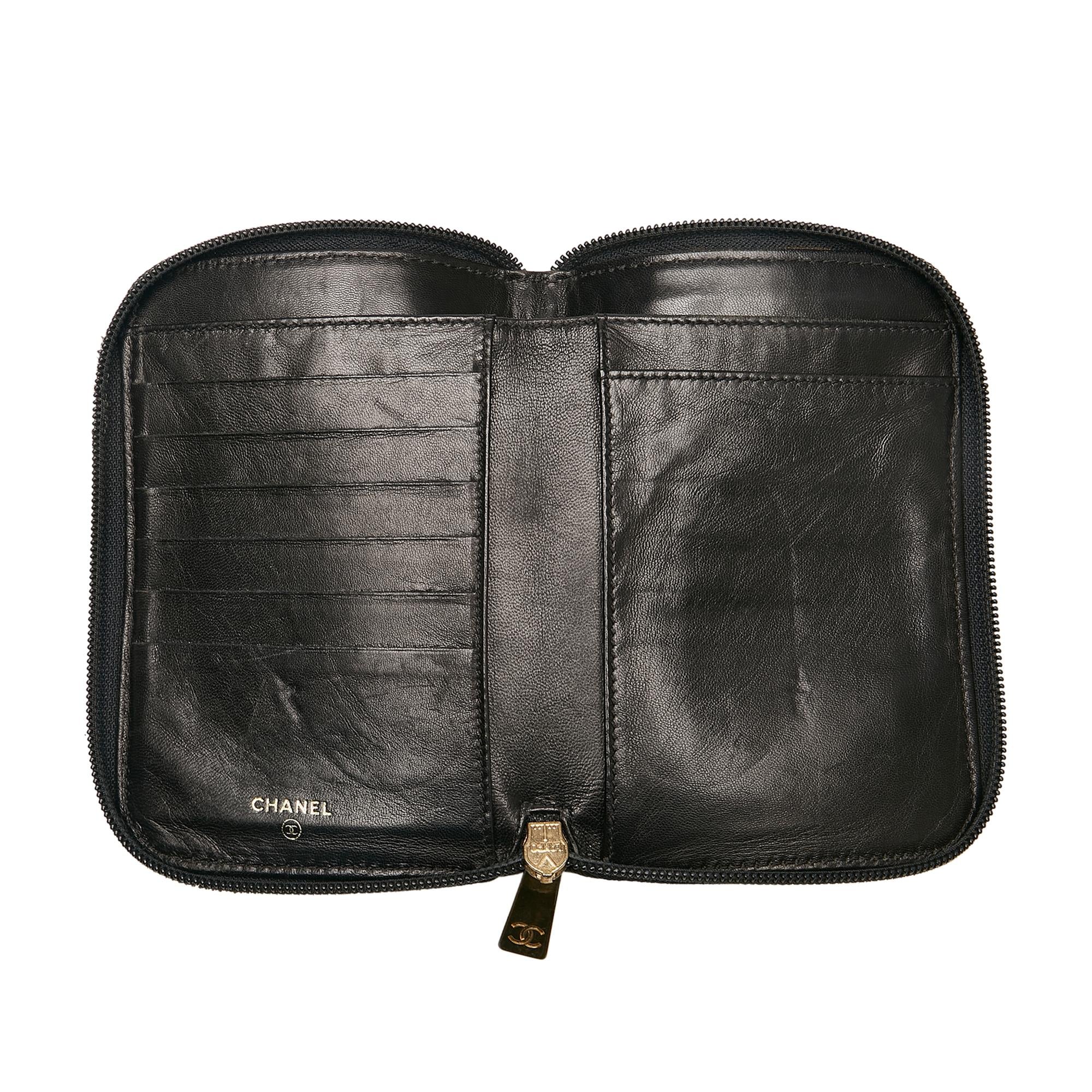 Chanel CC Caviar Leather Coin Pouch (SHG-34259)