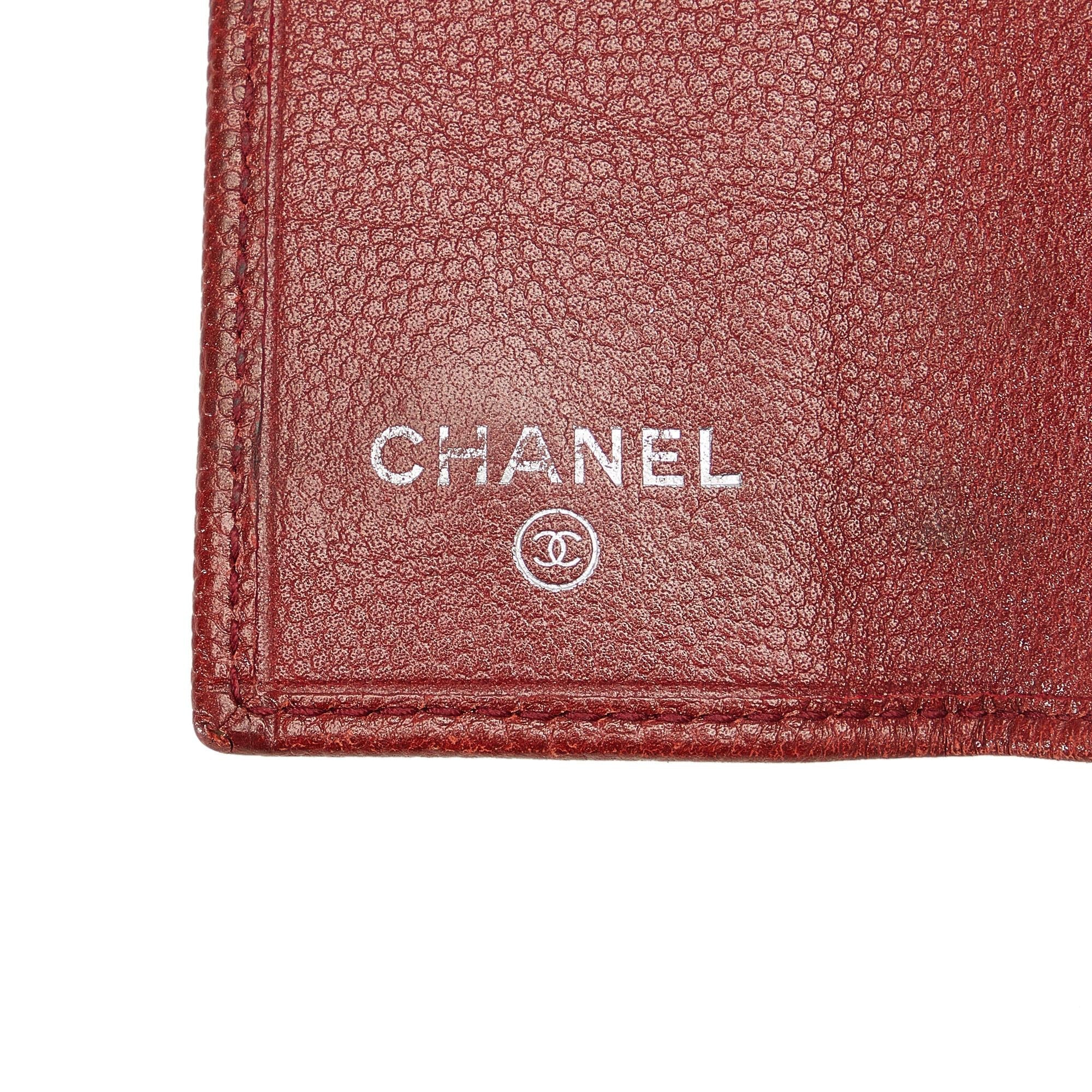 Chanel CC Caviar Leather Key Holder
