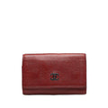Chanel CC Caviar Leather Key Holder