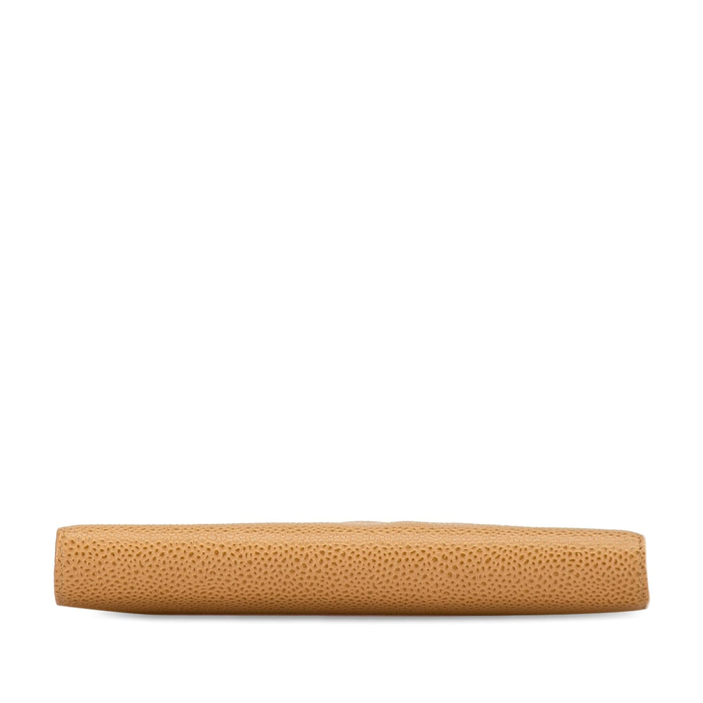 Chanel CC Caviar Leather Long Wallet (SHG-mY85SQ)