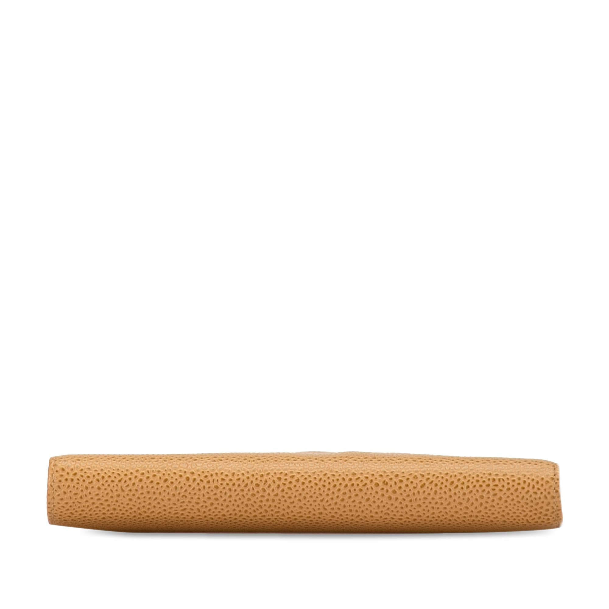 Chanel CC Caviar Leather Long Wallet (SHG-mY85SQ)