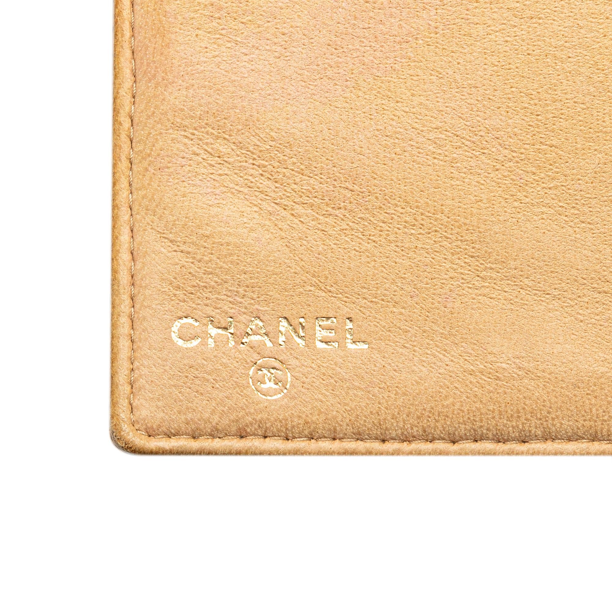Chanel CC Caviar Leather Long Wallet (SHG-mY85SQ)