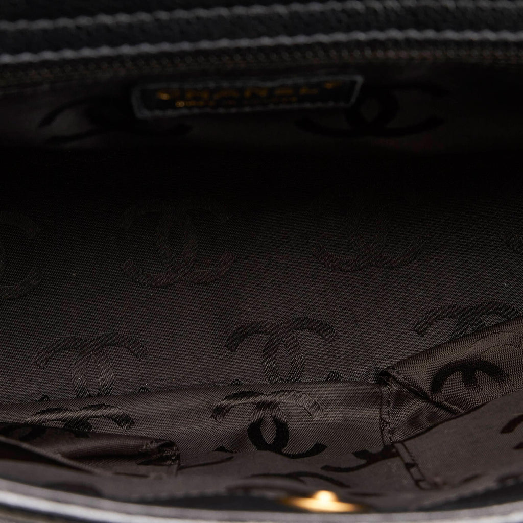 Chanel CC Caviar Leather Tote Bag (SHG-33417)