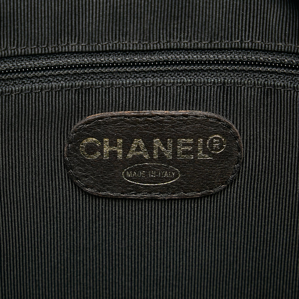 Chanel CC Caviar Leather Tote Bag (SHG-33624)