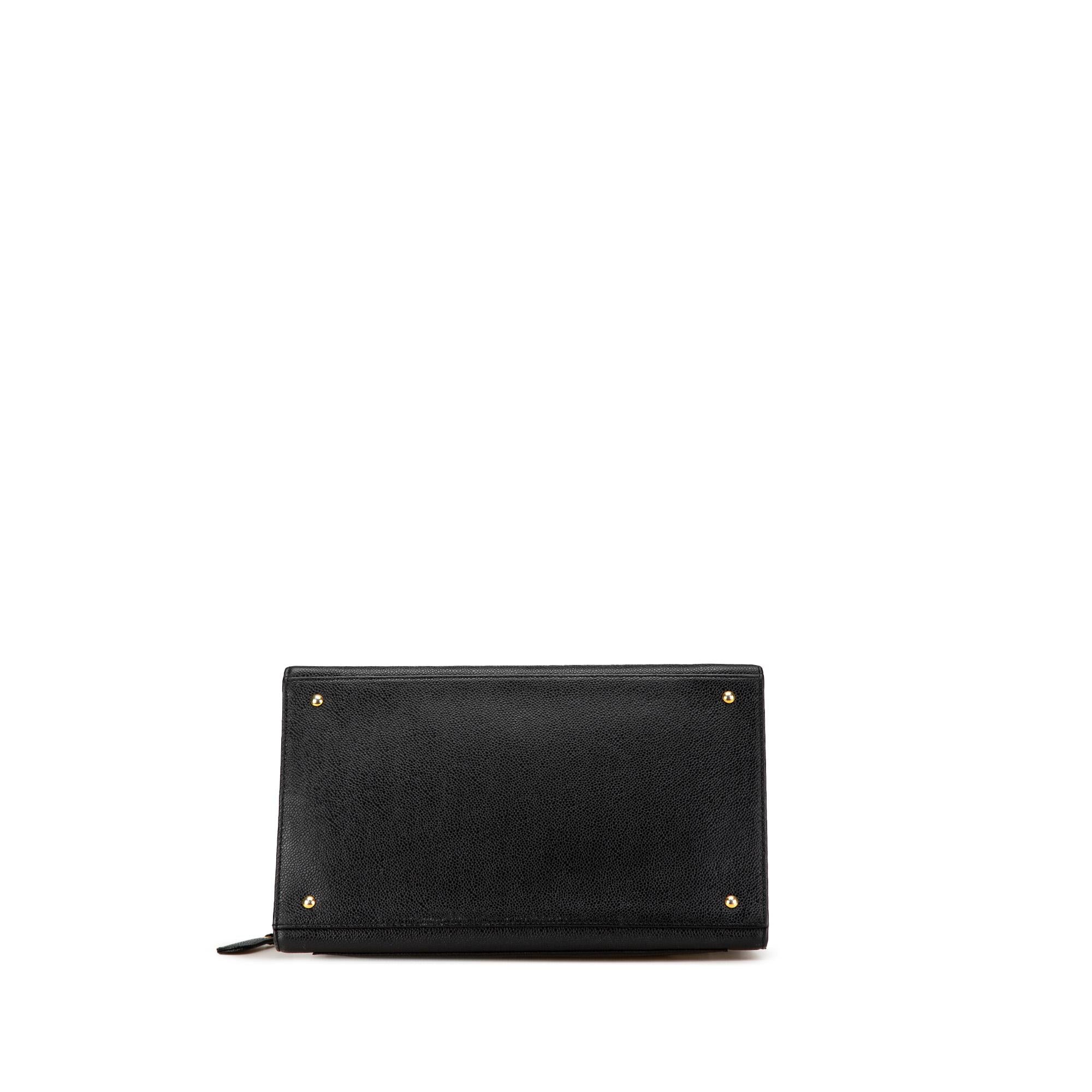 Chanel CC Caviar Leather Tote