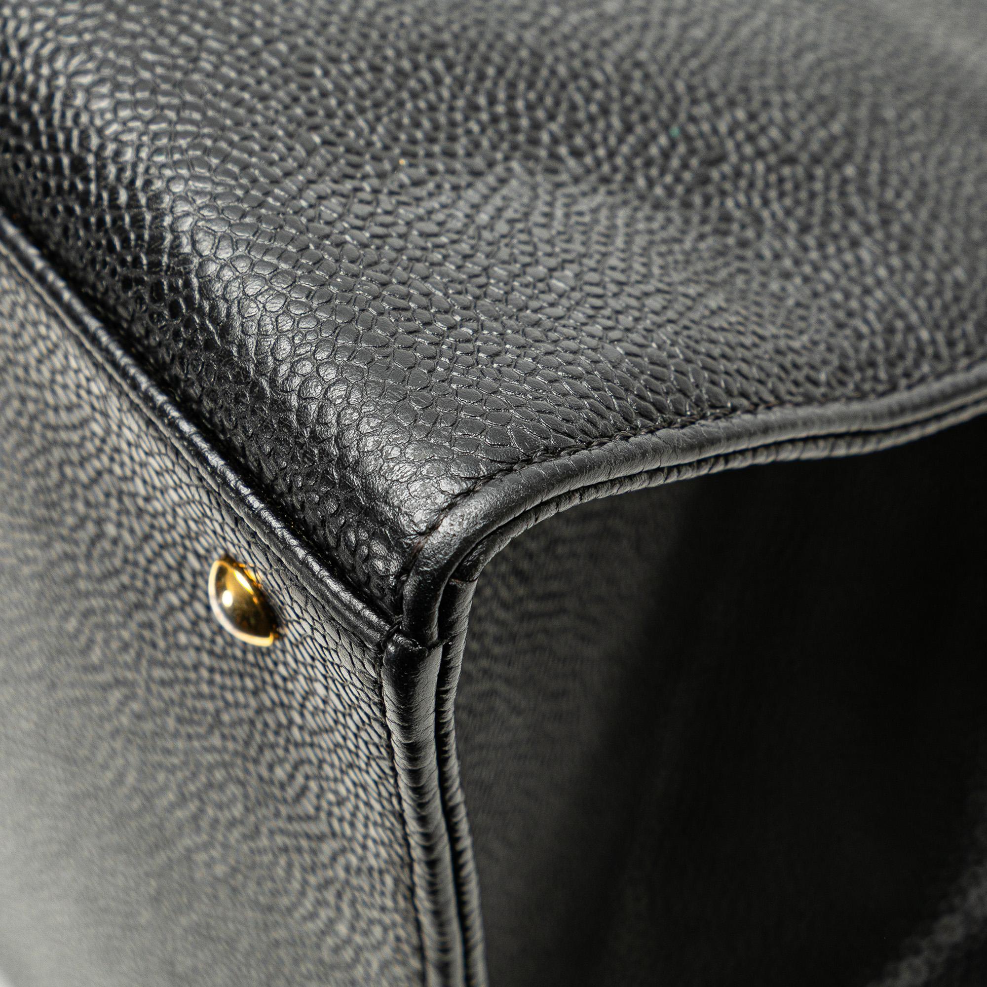 Chanel CC Caviar Leather Tote