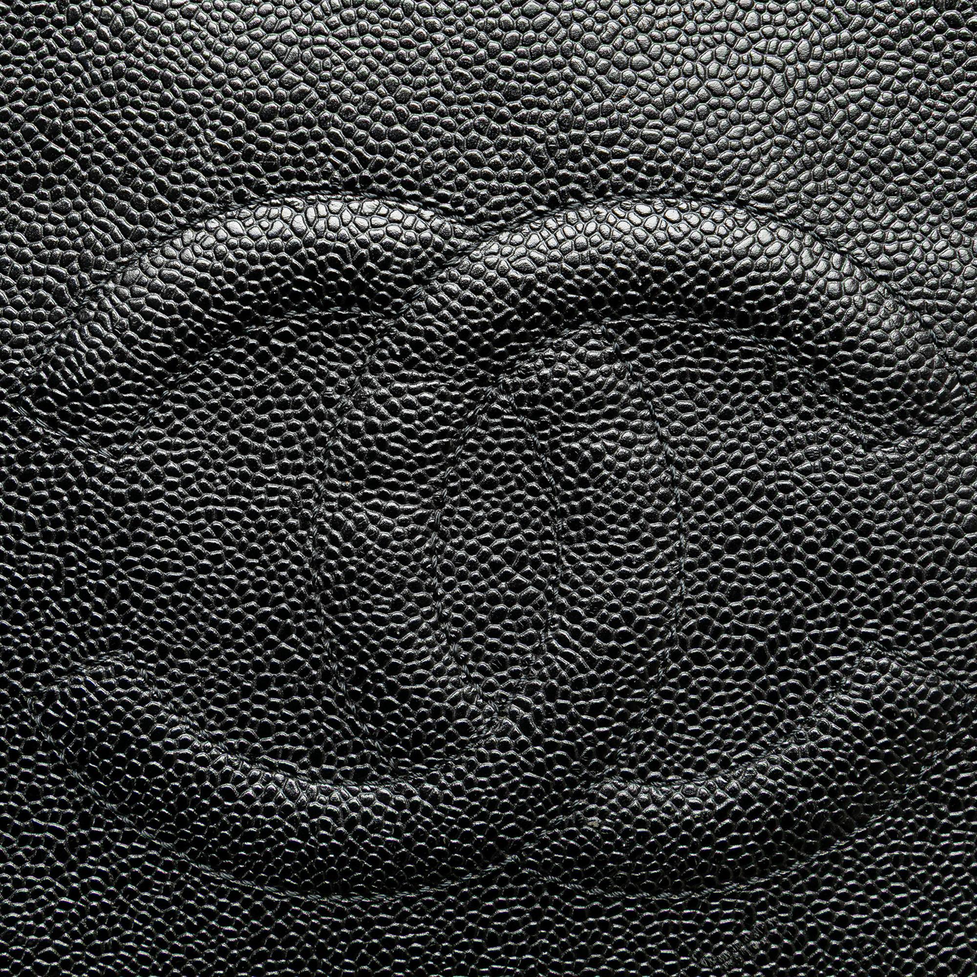 Chanel CC Caviar Leather Tote