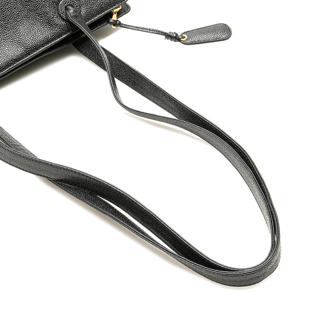 Chanel CC Caviar Leather Tote