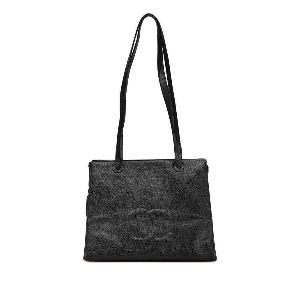 Chanel CC Caviar Leather Tote