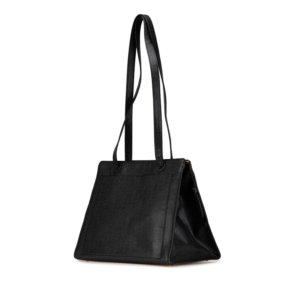 Chanel CC Caviar Leather Tote