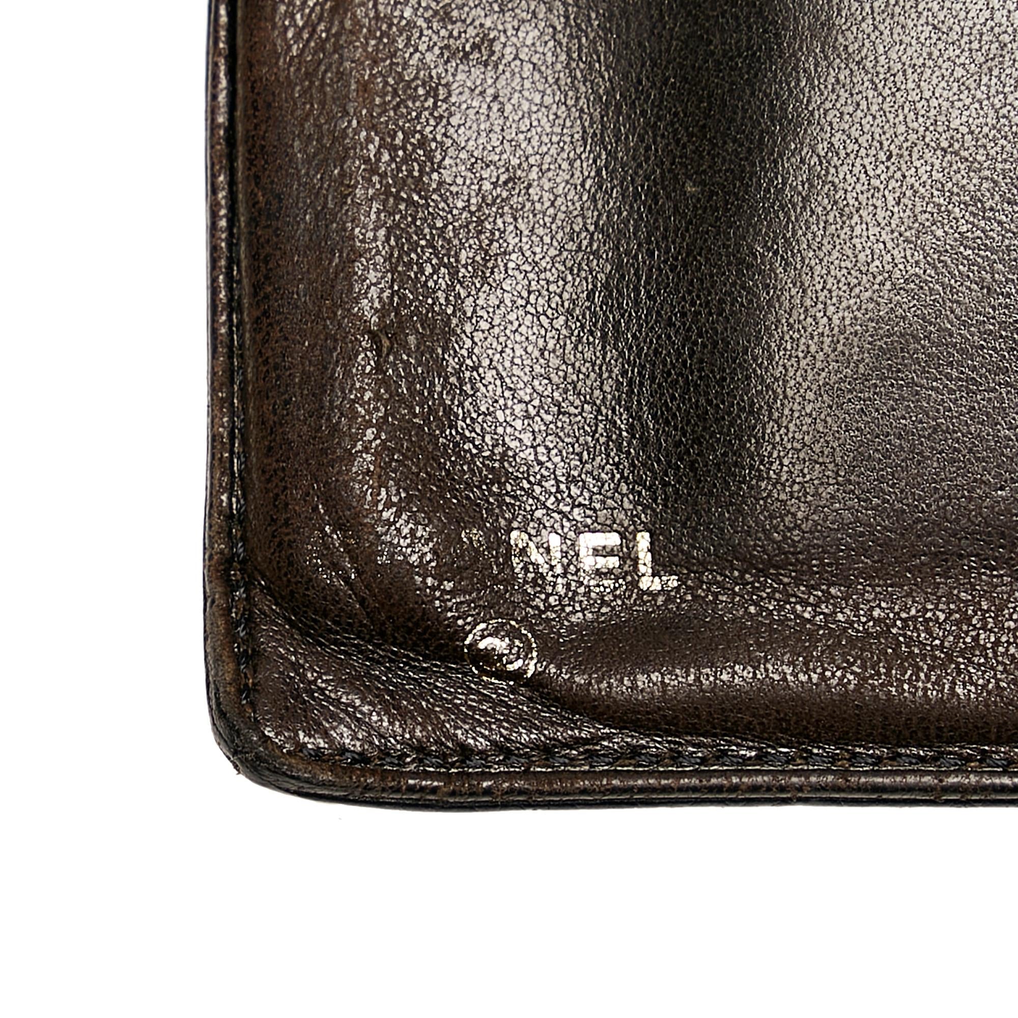 Chanel CC Caviar Leather Wallet (SHG-29641)