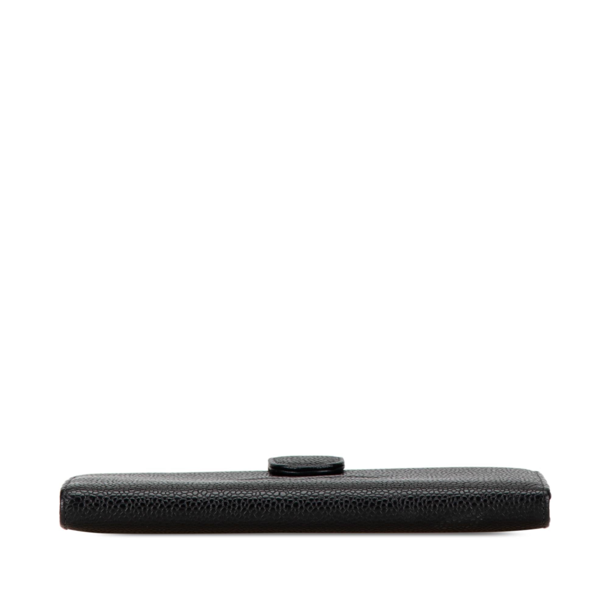 Chanel CC Caviar Long Wallet (SHG-RqE1zx)