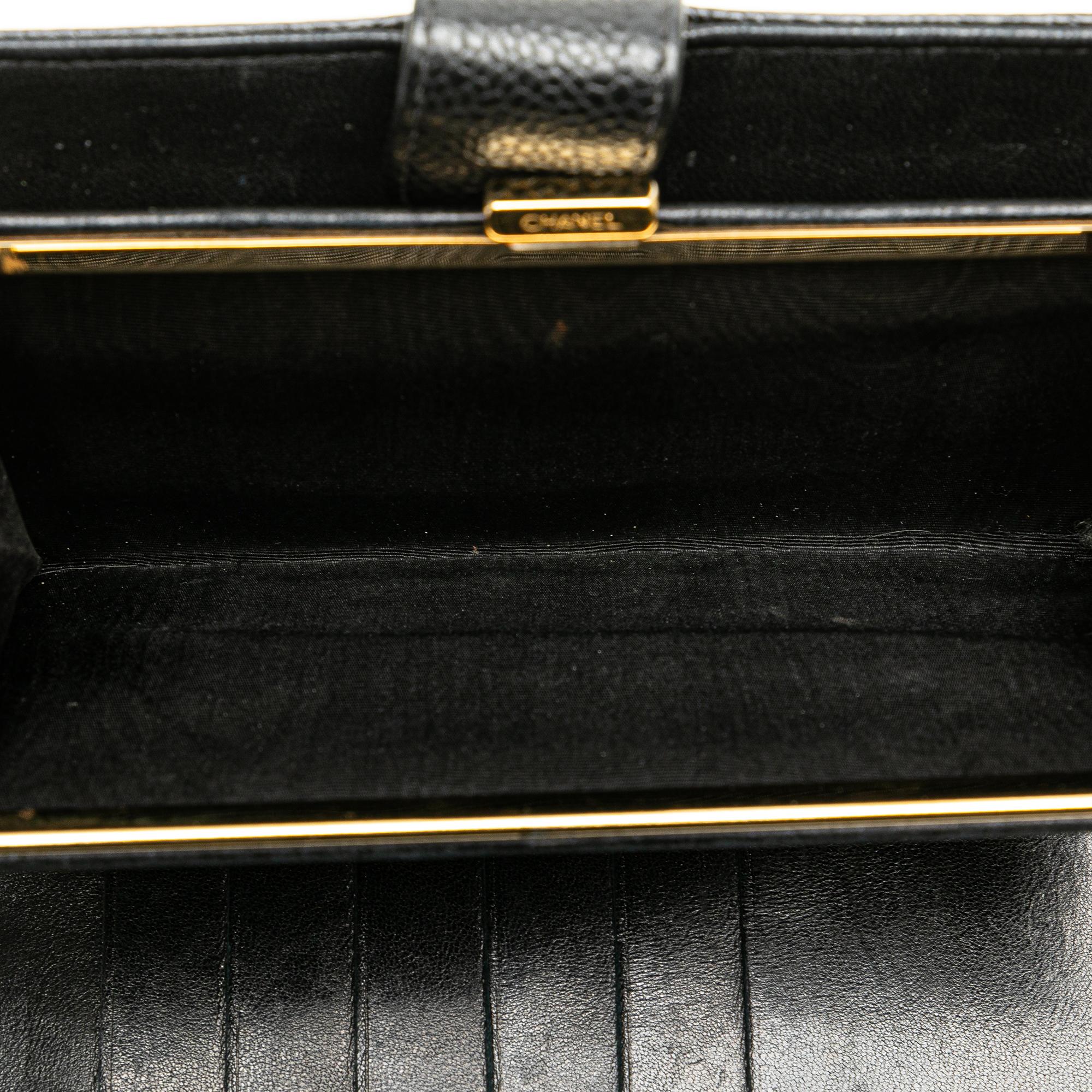 Chanel CC Caviar Long Wallet (SHG-RqE1zx)