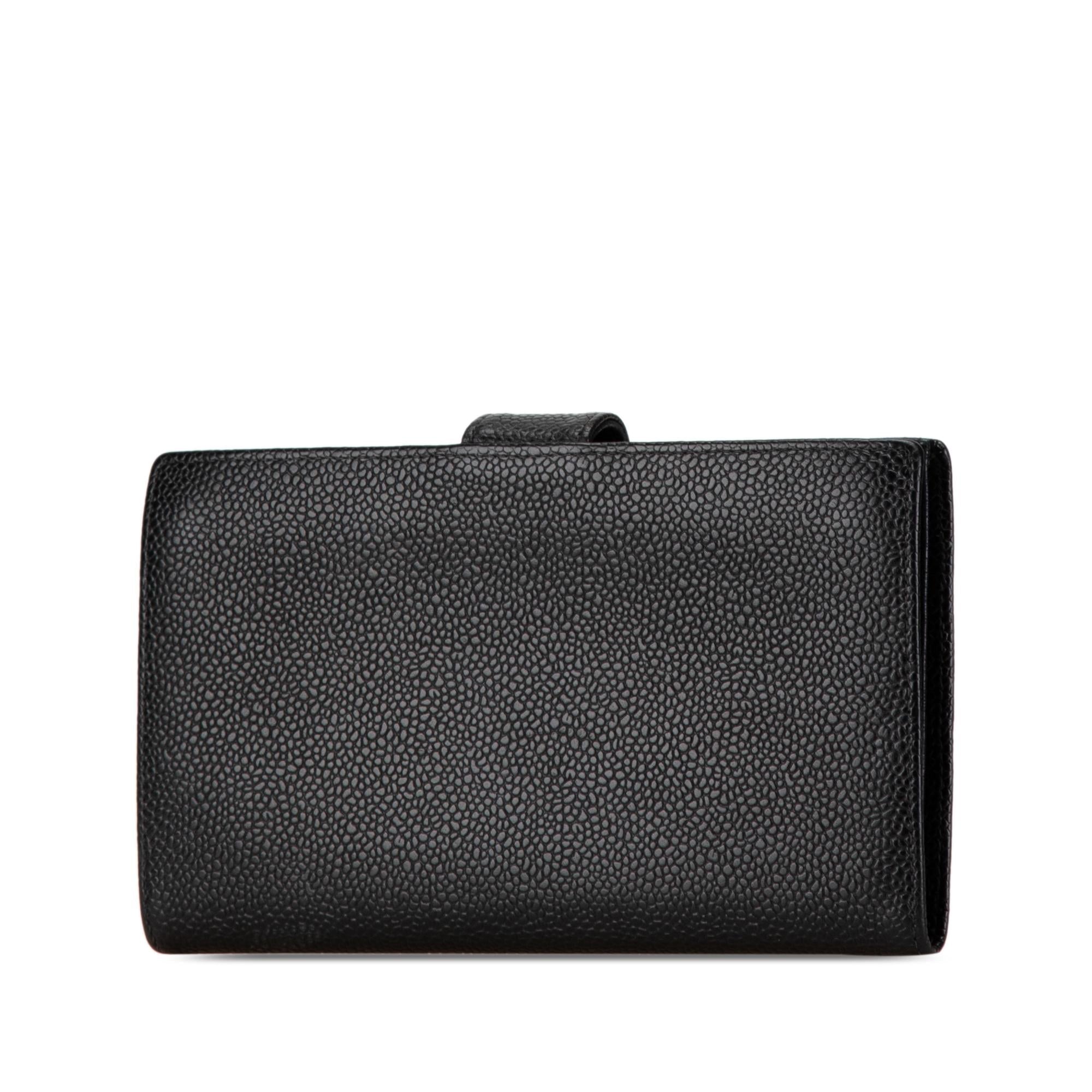 Chanel CC Caviar Long Wallet (SHG-RqE1zx)