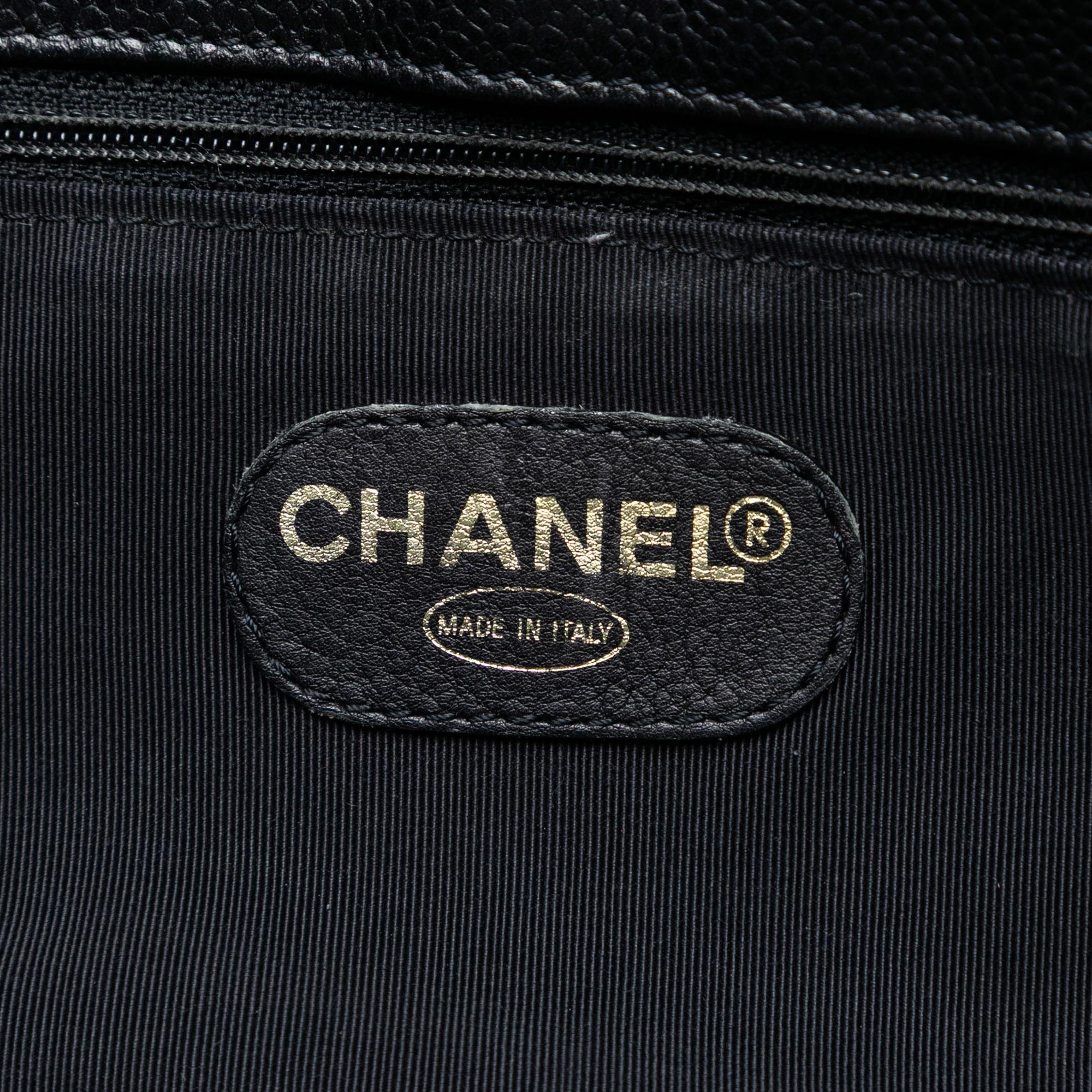 Chanel CC Caviar Open Tote
