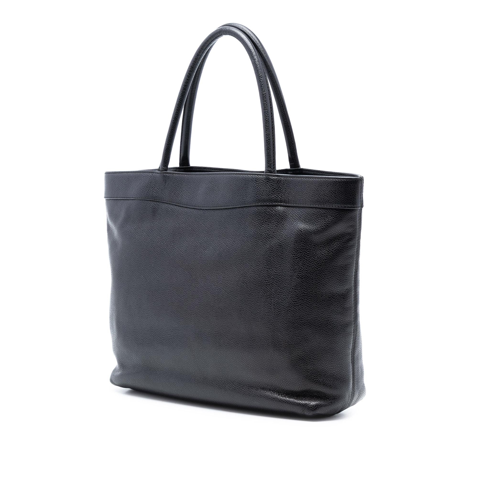Chanel CC Caviar Open Tote