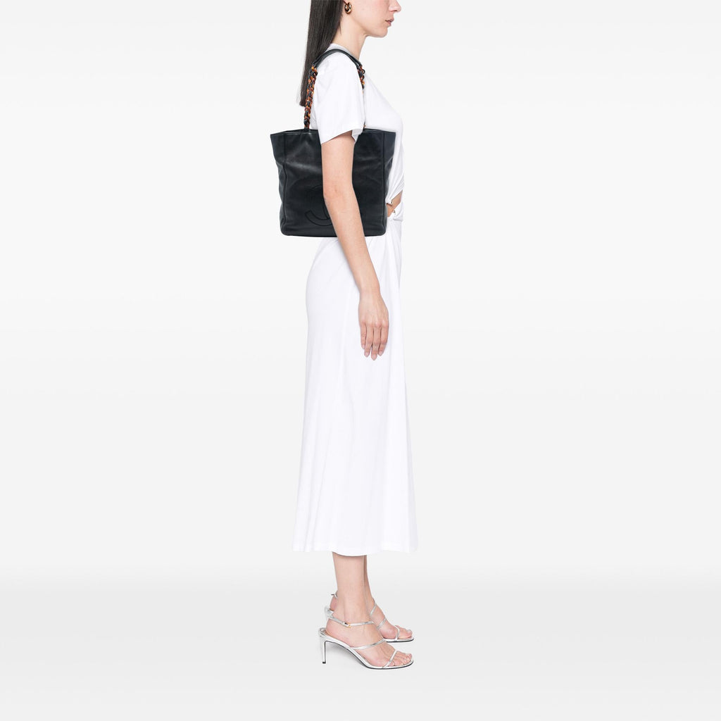 Chanel CC Caviar Tortoise Chain Tote