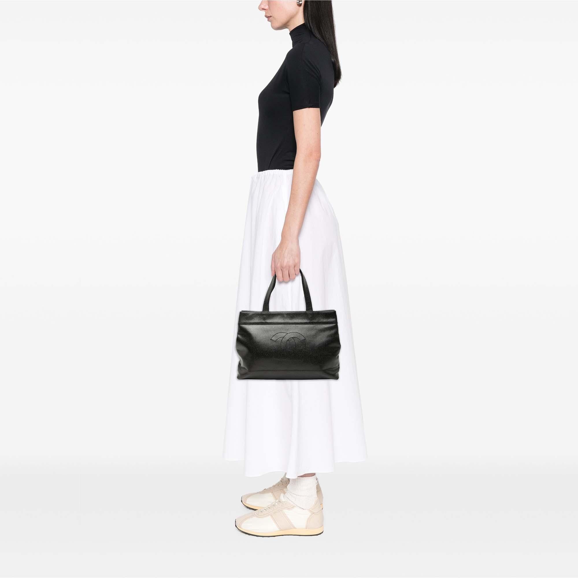 Chanel CC Caviar Tote