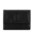 Chanel CC Caviar Trifold Wallet