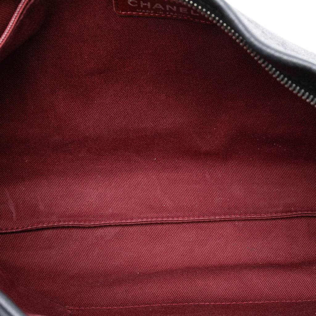 Chanel CC Caviar Tuck Tote