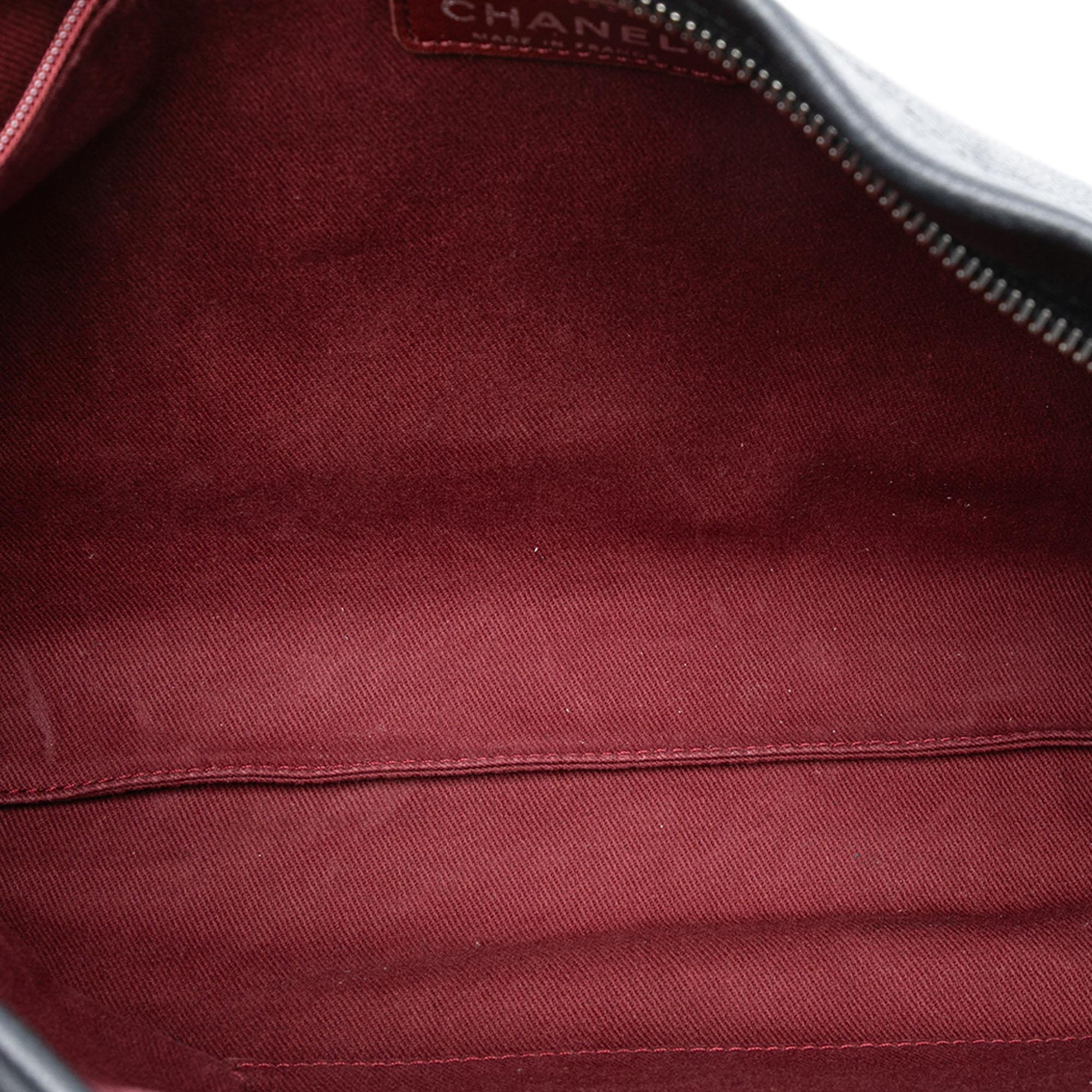 Chanel CC Caviar Tuck Tote