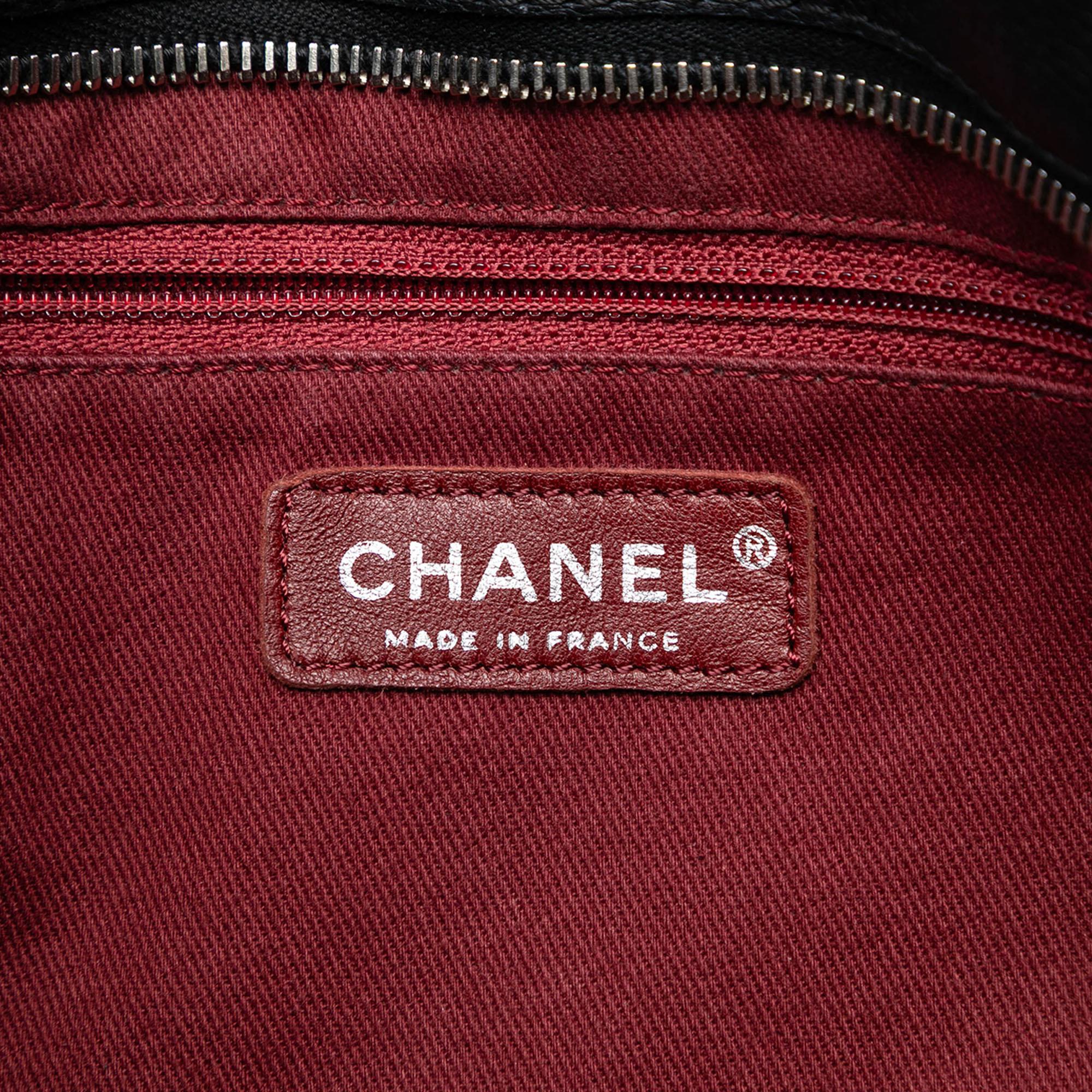 Chanel CC Caviar Tuck Tote
