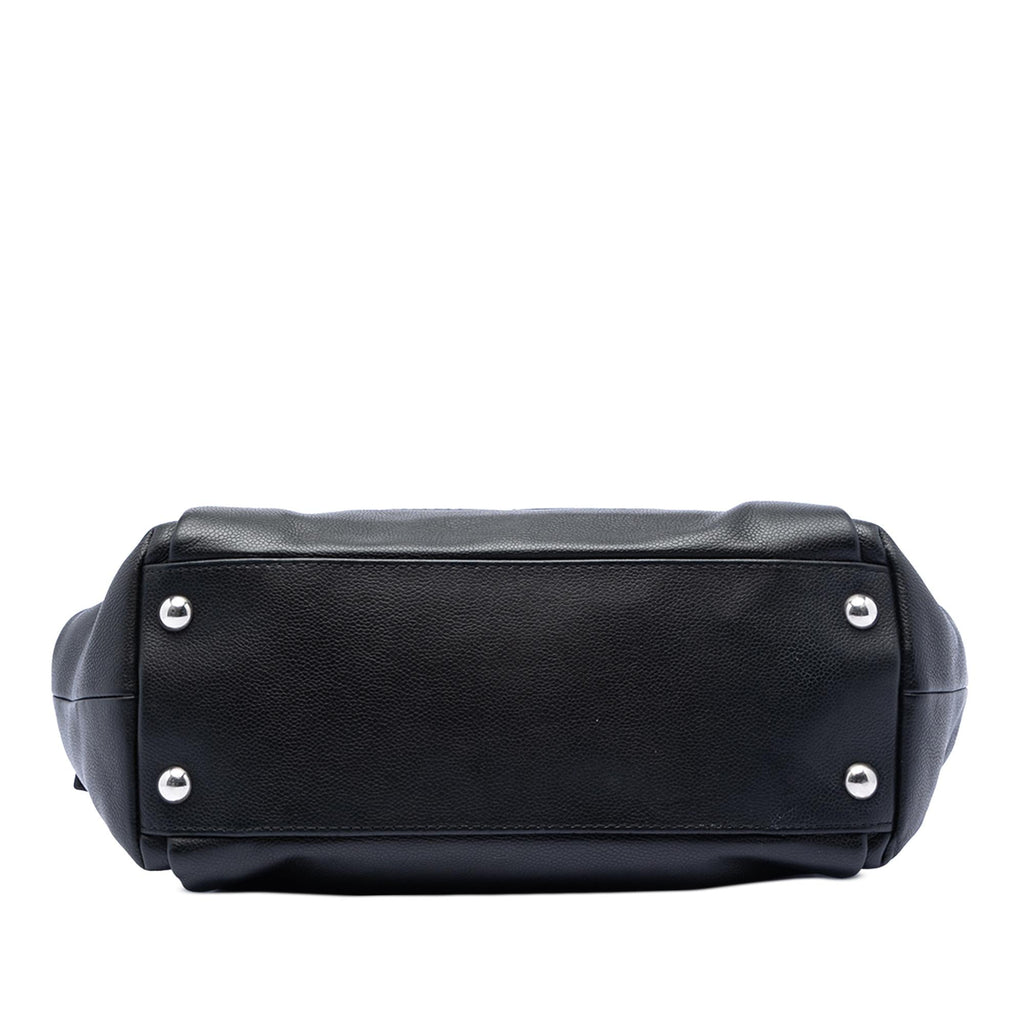 Chanel CC Caviar Tuck Tote