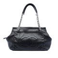 Chanel CC Caviar Tuck Tote