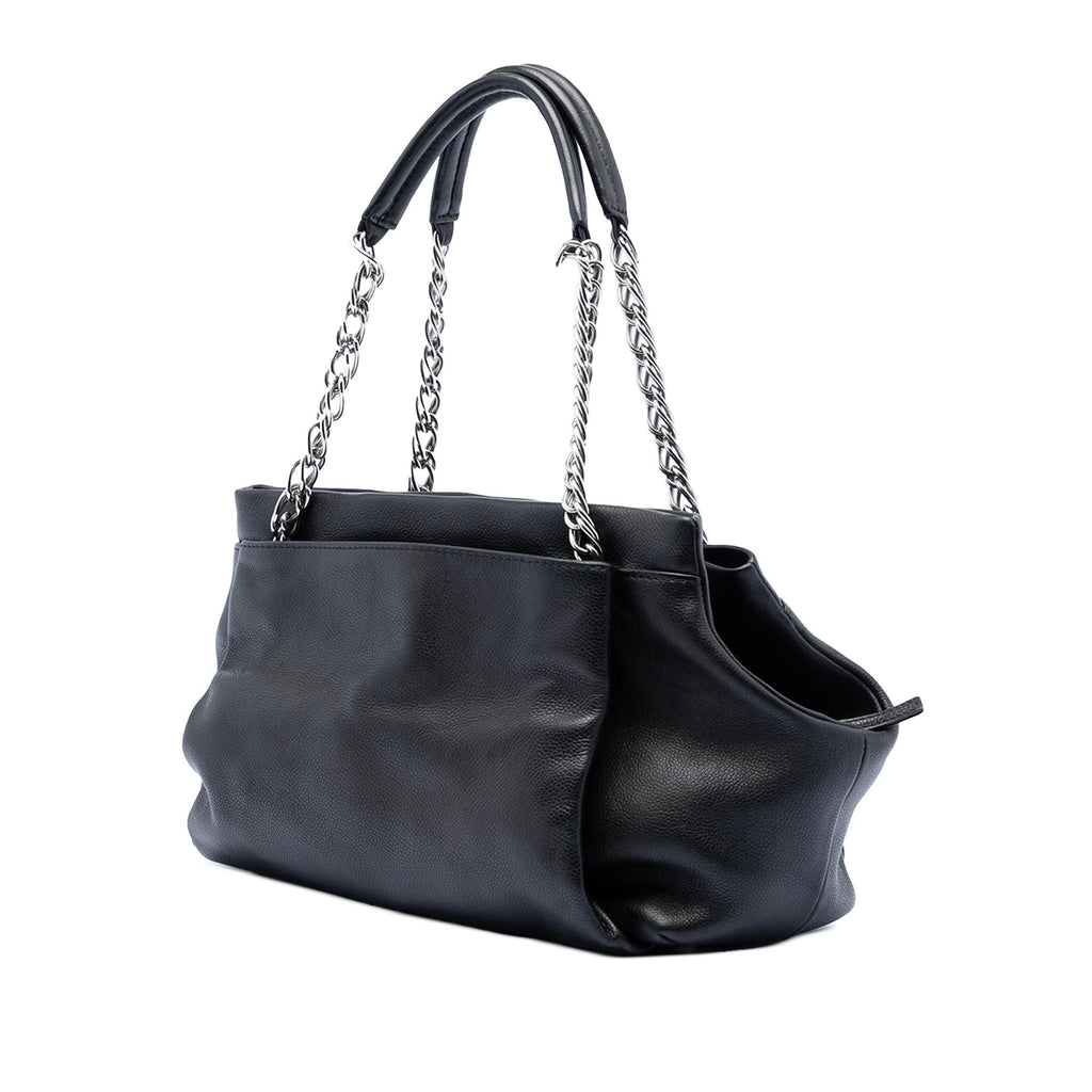 Chanel CC Caviar Tuck Tote