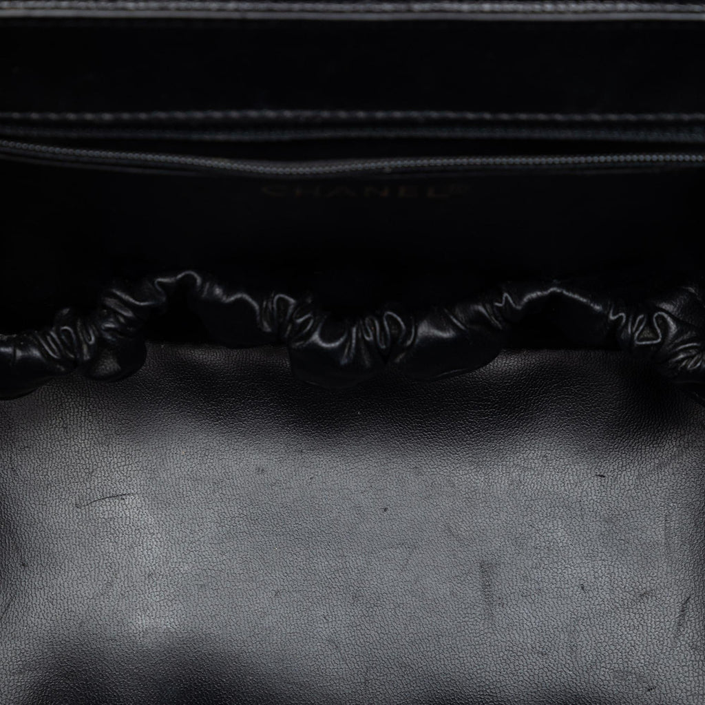 Chanel CC Caviar Turnlock Vanity Bag